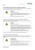 Предварительный просмотр 244 страницы ETAS ES4720.1 Manual