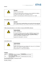 Предварительный просмотр 245 страницы ETAS ES4720.1 Manual