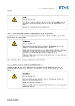 Предварительный просмотр 259 страницы ETAS ES4720.1 Manual