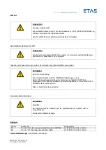 Предварительный просмотр 260 страницы ETAS ES4720.1 Manual