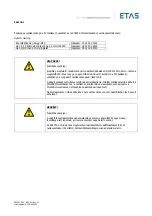 Предварительный просмотр 322 страницы ETAS ES4720.1 Manual