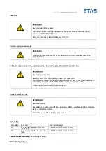 Предварительный просмотр 394 страницы ETAS ES4720.1 Manual