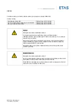 Предварительный просмотр 412 страницы ETAS ES4720.1 Manual