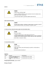 Предварительный просмотр 424 страницы ETAS ES4720.1 Manual