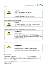 Предварительный просмотр 439 страницы ETAS ES4720.1 Manual