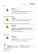 Предварительный просмотр 454 страницы ETAS ES4720.1 Manual