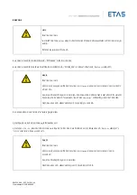 Предварительный просмотр 467 страницы ETAS ES4720.1 Manual