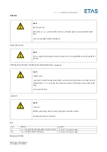 Предварительный просмотр 468 страницы ETAS ES4720.1 Manual