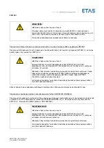 Предварительный просмотр 482 страницы ETAS ES4720.1 Manual