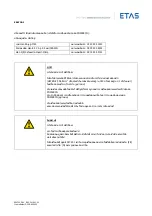 Предварительный просмотр 501 страницы ETAS ES4720.1 Manual