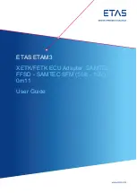 Preview for 1 page of ETAS ETAM3 User Manual