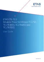 Предварительный просмотр 1 страницы ETAS ETK-T2.2 User Manual