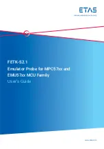 ETAS FETK-S2.1 User Manual preview