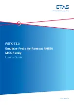 Preview for 1 page of ETAS FETK-T3.0 User Manual