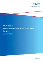 ETAS XETK-S30.0 User Manual предпросмотр