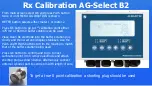 Предварительный просмотр 2 страницы Etatron AG-Select B2 Menu