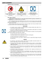 Preview for 34 page of Etatron eOne MF Series Operatinginstructions And Maintenance