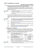 Preview for 6 page of ETC ALCR-DIN Installation Manual
