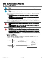 Предварительный просмотр 6 страницы ETC ArcSystem Pro D1 HO Installation Manual