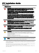 Preview for 26 page of ETC ArcSystem Pro One-Cell Installation Manual