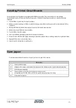 Preview for 6 page of ETC Avab Jaguar Service Manual