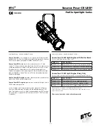 ETC CE Source Four General Information preview