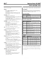 Preview for 2 page of ETC CE Source Four General Information