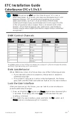 Preview for 6 page of ETC ColorSource CYC Installation Manual