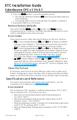 Preview for 10 page of ETC ColorSource CYC Installation Manual