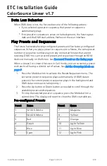 Preview for 12 page of ETC ColorSource Linear Installation Manual