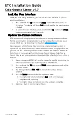 Preview for 14 page of ETC ColorSource Linear Installation Manual