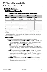 Preview for 20 page of ETC ColorSource Linear Installation Manual