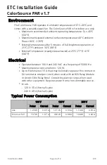 Preview for 4 page of ETC ColorSource PAR Installation Manual