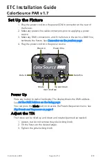 Preview for 6 page of ETC ColorSource PAR Installation Manual