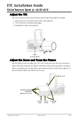 Preview for 5 page of ETC ColorSource Spot jr v2.0 Installation Manual