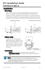 Preview for 4 page of ETC ColorSource Spot jr Installation Manual