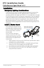 Preview for 4 page of ETC ColorSource Spot Pearl v1.7 Installation Manual