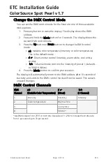 Preview for 7 page of ETC ColorSource Spot Pearl v1.7 Installation Manual