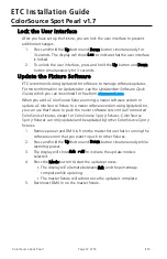 Preview for 12 page of ETC ColorSource Spot Pearl v1.7 Installation Manual