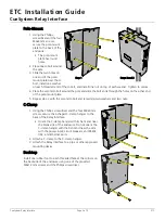 Предварительный просмотр 3 страницы ETC CueSystem Installation Manual