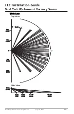 Предварительный просмотр 12 страницы ETC Echo Dual Tech Wall-mount Vacancy Sensor Installation Manual