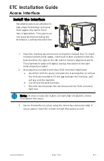 Preview for 5 page of ETC EchoAccess Installation Manual