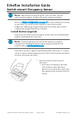 Предварительный просмотр 7 страницы ETC Echoflex Dual Tech Installation Manual