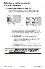 Предварительный просмотр 7 страницы ETC Echoflex Elaho Inspire Station Installation Manual