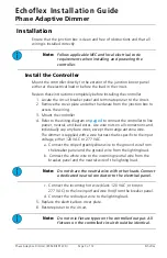 Preview for 3 page of ETC Echoflex ER12CD Installation Manual