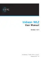 Preview for 1 page of ETC Irideon FPZ User Manual