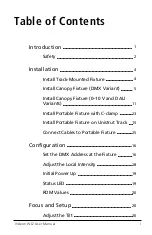 Preview for 3 page of ETC Irideon FPZ User Manual