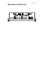 Предварительный просмотр 16 страницы ETC microVision FX User Manual