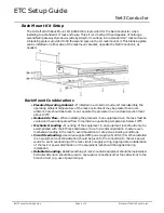 Предварительный просмотр 2 страницы ETC Net3 Conductor Setup Manual