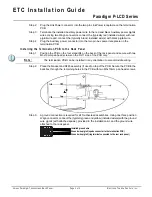 Предварительный просмотр 3 страницы ETC Paradigm P-LCD Series Installation Manual